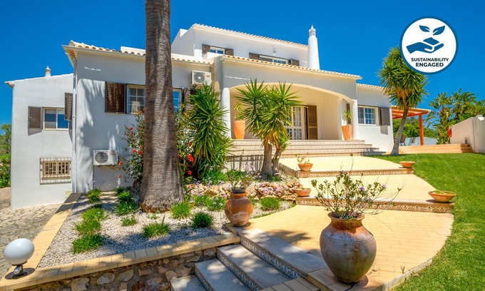 Almancil Villa | Spacious Villa with Private Pool and Game Room Awaits You