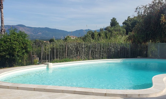 Bastelicaccia House | House with 13 beds and large swimming pool, 10 min from the beach