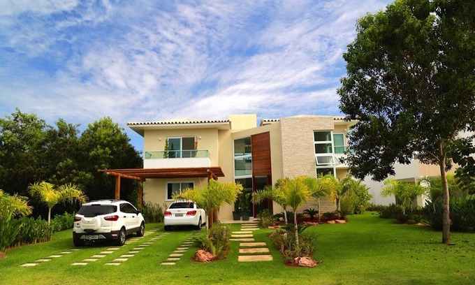 Barra do Jacuipe House | Elegant Beachside House with 4 Suites and Ocean Views