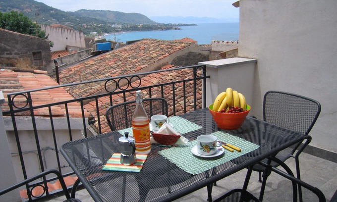 Old Town House | Historic House with Sea View Terrace, Rated 9.6/10