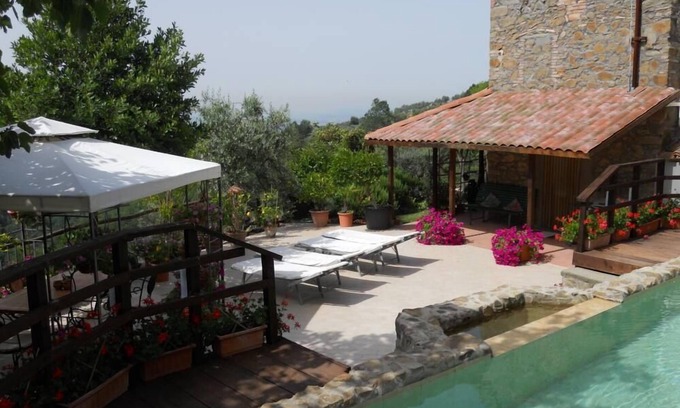 Giugnano Villa | Delightful House with Garden - S. Baronto, Rated 9.8