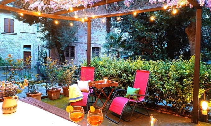 Orvieto House | Inviting House with Garden Steps from Duomo in Orvieto