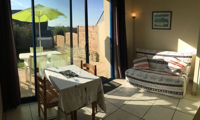Le Conquet House | Heated Pool Retreat Just Steps from Le Conquet Beach