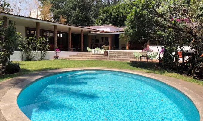 Cuernavaca House | House with new heated swimming pool & staff (2)