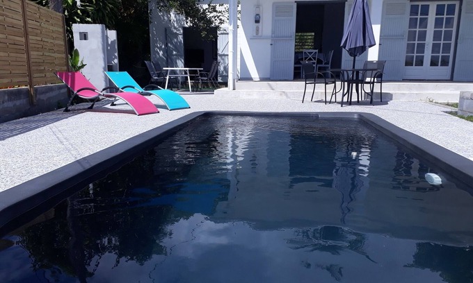 Sainte Marie House | Inviting House with Pool and Scenic Open View