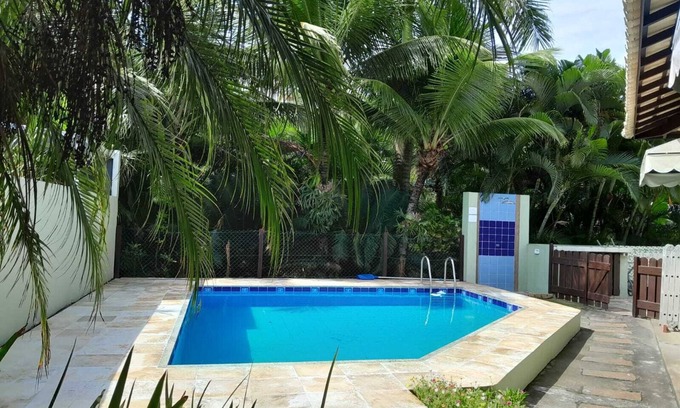 Niteroi House | House C with Pool & Barbecue Near Oceanfront Beaches