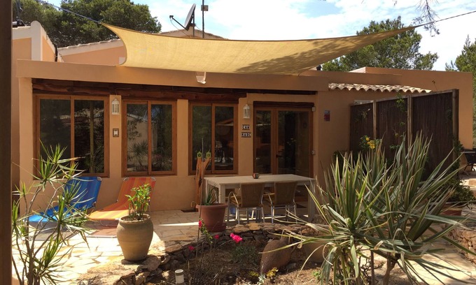 Formentera House | Tranquil House with Pool in Cap de Barbaria, Perfect Retreat