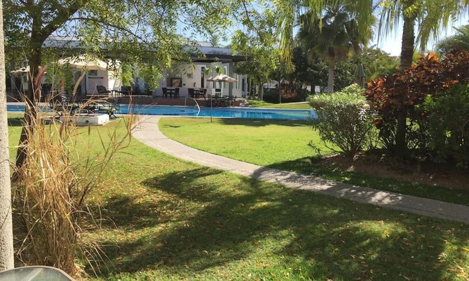 Valle Dorado House | Relaxing House with Pool Steps from the Beach