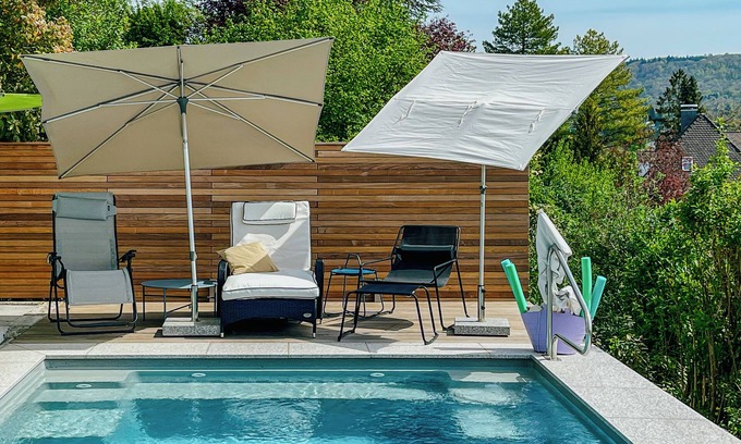 Weil am Rhein House | Scenic House with Private Pool and Ocean View Retreat