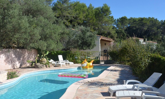 Pignans Villa | Serene House with Pool and Ocean View, 30 Minutes to Sea
