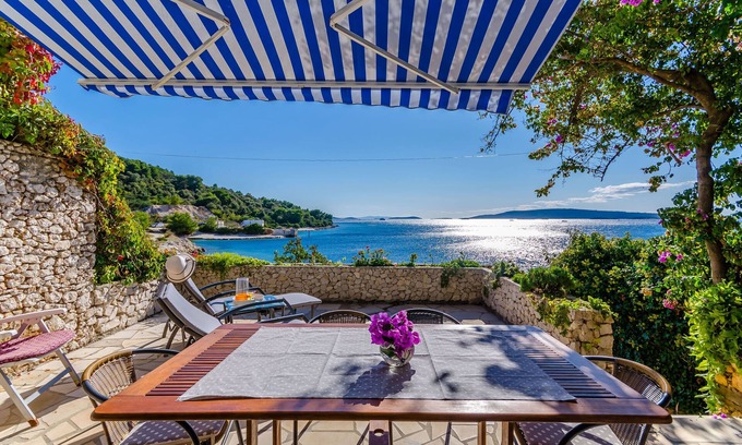 Okrug Donji House | Perfect Retreat at House Zdenka with Oceanfront Views