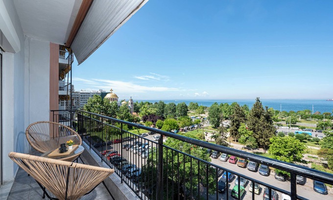 Thessaloniki Apartment | Seaside Getaway with Family-Friendly Amenities Awaits