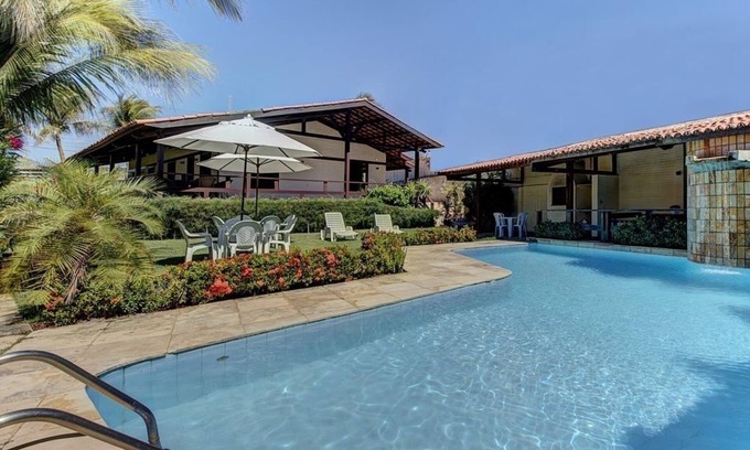 Porto das Dunas House | Relaxing Getaway: Housing Ceará Near Beach & Park Fun