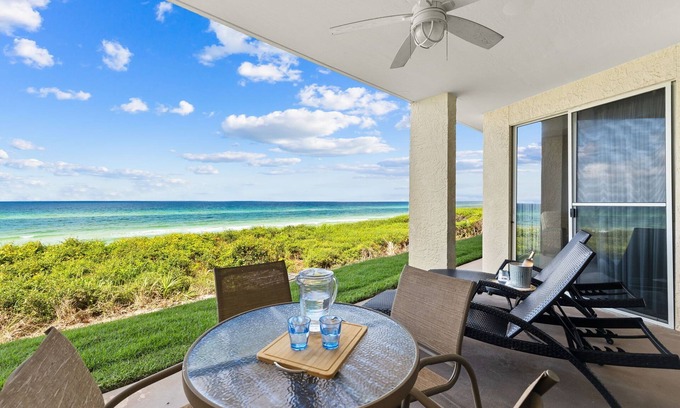 Rosemary Beach Condo | Enjoy Oceanfront Bliss at High Pointe 15E with Pool & Spa