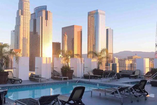 Historic Core Apartment | Stylish Downtown LA Loft with Rooftop Pool & Hot Tub