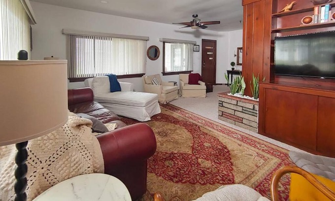 Manistee House | Historic Retreat with Ocean View, Steps from the Beach
