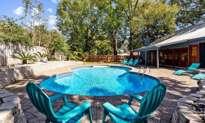 Northeast Pensacola House | Relaxing Retreat with Private Pool & Game Room | 10/10 Rated