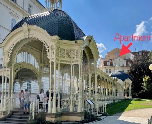 Karlovy Vary Apartment | Spacious Two-Floor Apartment on Park Colonnade with Free Parking