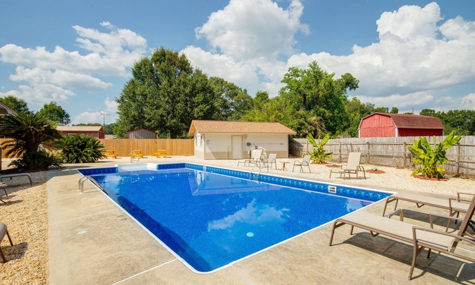 West Pensacola House | Private Pool Retreat with Game Room Near Beach & Attractions