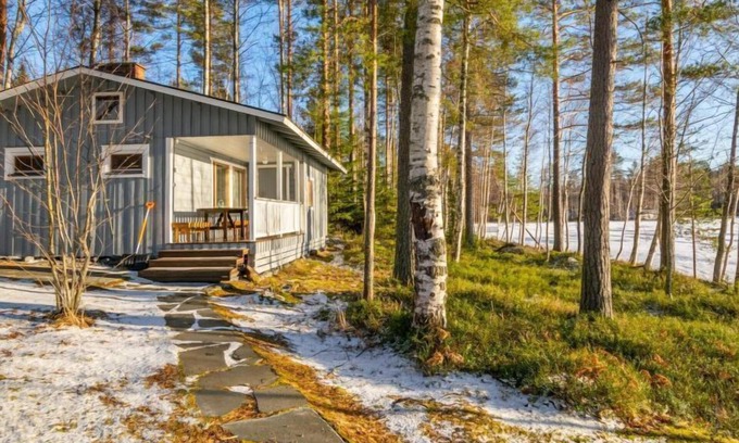 Rantasalmi House | Relax at Hukka 7 by Interhome with Lake Views and Spa