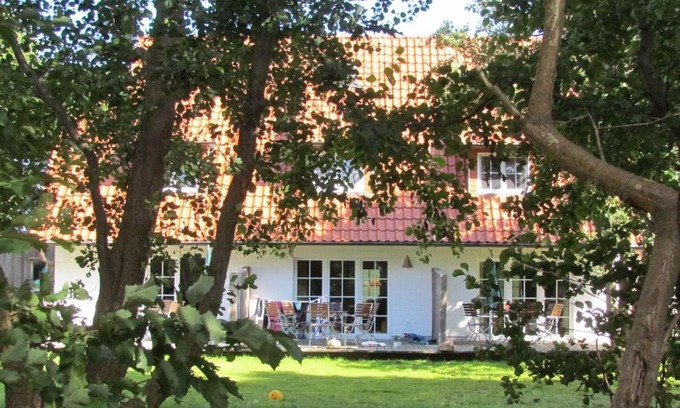 Vitte House | Relax at Hus-Hiddensee: Oceanfront Retreat with Hot Tub
