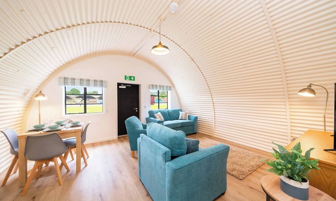 Crieff Cabin | Guest Rated 10/10: Hut 34 at Cultybraggan Camp
