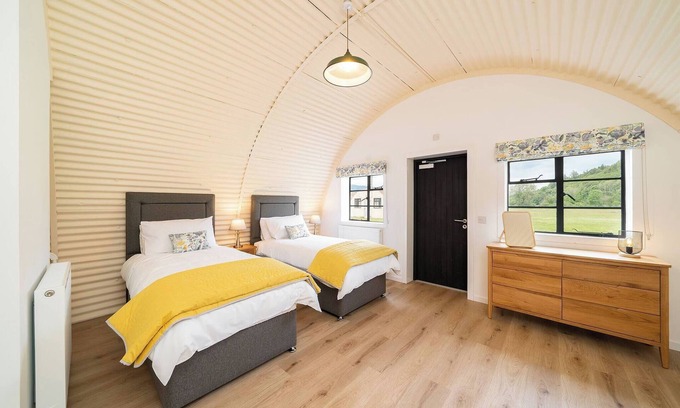 Crieff Cabin | Experience Hut 37 at Cultybraggan Camp - Guest Rated 9.6