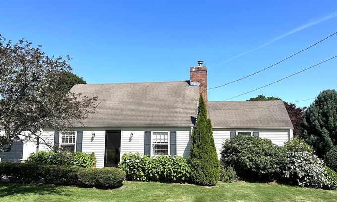 Middletown House | Hydrangea House: Beach Retreat with Ocean View & Pool