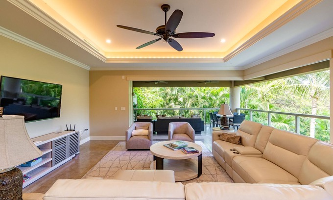 Wailea Villa | Hoolei 93-1: Oceanfront Retreat with Pool & Office Space