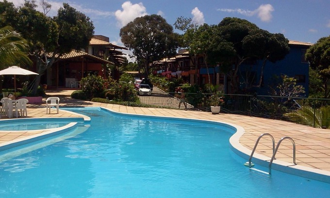 Arraial d'Ajuda House | Gated Community Getaway with Pool and Ocean Views
