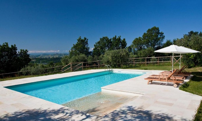 Montegiorgio House | Pet-Friendly I Sassi Di San Giuseppe with Oceanfront Views