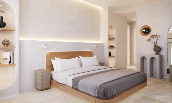 Oia Villa | Icon Pool Villa with Sunset & Sea View by Santo Collection