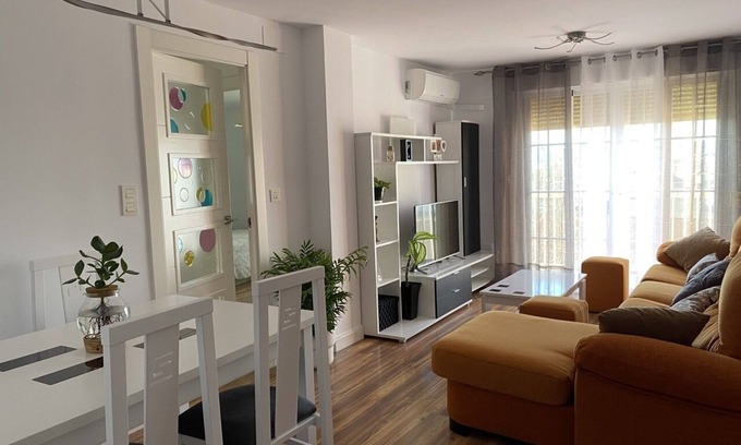 Cerrillo de Maracena Apartment | Family-Friendly Apartment Steps from Subway and Bus Access