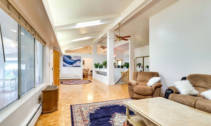 Southeast Colorado Springs House | Scenic Home with Pool and Spa Overlooking Golf Views