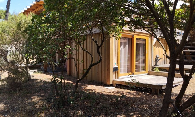 Carcans Plage House | Ideally located, wooden bungalows 200m from the ocean, 10km from Lacanau