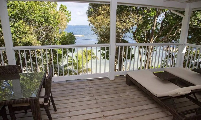 Freetown Apartment | Seaside 2 Bedroom Retreat with Ocean View & Family Amenities