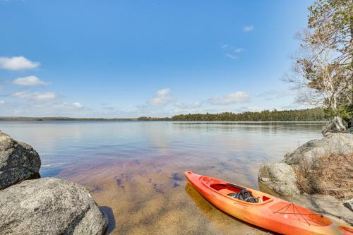Franklin House | Serene Eastbrook Cabin with Lake Access Near Acadia