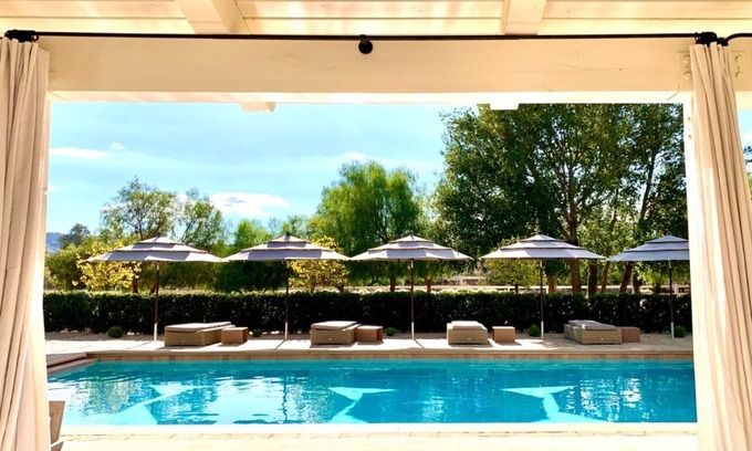Ojai Cottage | Enchanting French-Style Cottage with Ocean View & Pool