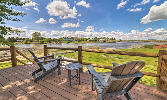 Idaho Falls House | Serene Idaho Falls Retreat with Scenic River Views