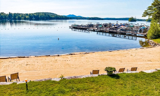 Meredith House | Idyllic Lake Retreat with Beach Access and Spectacular Views