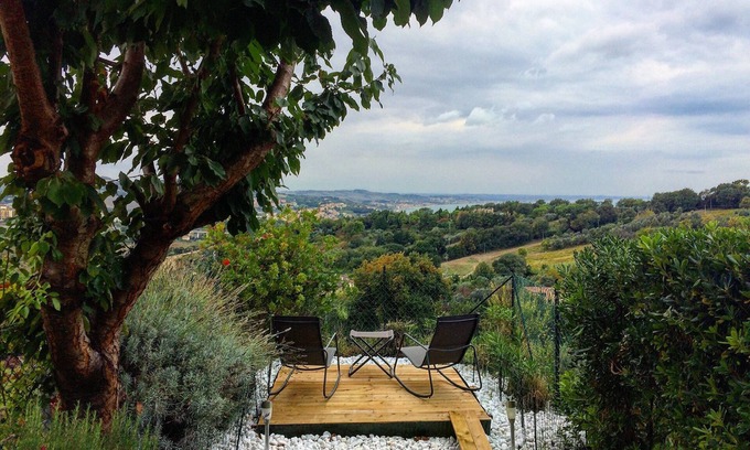 Pietra La Croce House | Explore Il Ciliegio: Garden Retreat with Scenic Views