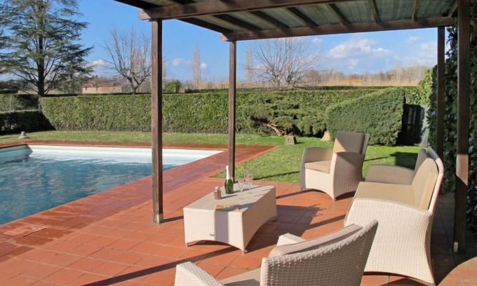 Cascine-La Croce House | Oceanfront Retreat: Il Rustico by Interhome, Rated 9/10