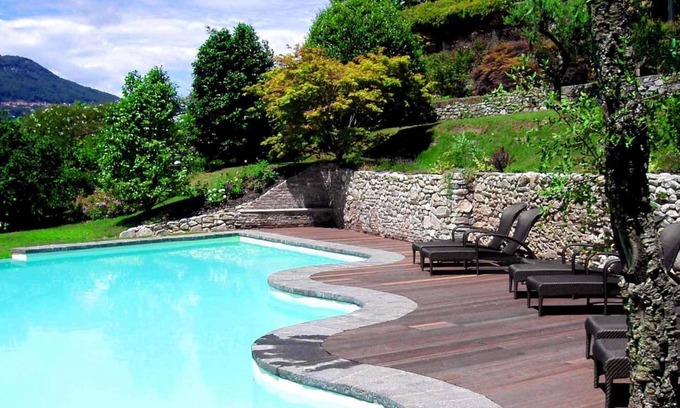 Ranco Hotel | Elegant Retreat at Il Sole di Ranco with Pool & Spa