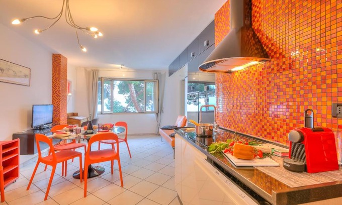 Capo Mimosa-Rollo Apartment | Relax at Il Suono del Mare: Just 200m from the Beach