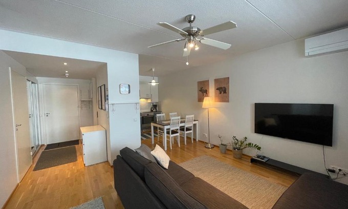 Lahti Apartment | Stylish 55 m² Apartment with Sauna at Lahden Satamassa
