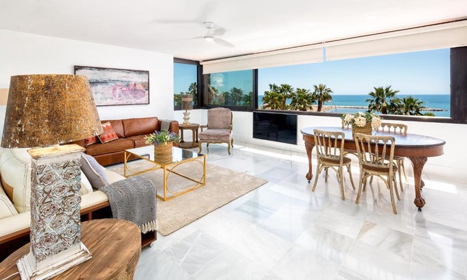 La Caleta Apartment | Explore iloftmalaga Miramar: Oceanfront Family Retreat