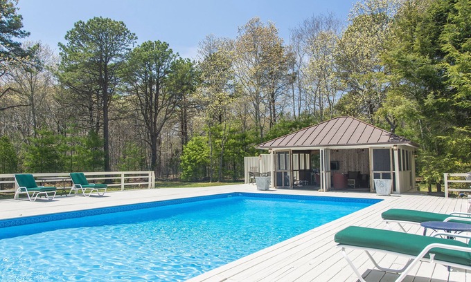 Wainscott Woods House | Ideal Wainscott House - Steps from the Beach & Pet Friendly