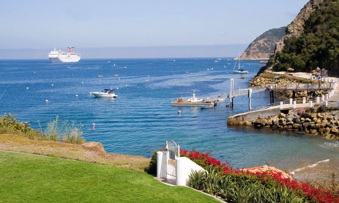 Avalon Condo | Scenic Villa with Oceanfront Views & Private Balconies