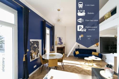 Avon Apartment | Discover Imperial House 1850 Balnéo with Hot Tub & Parking