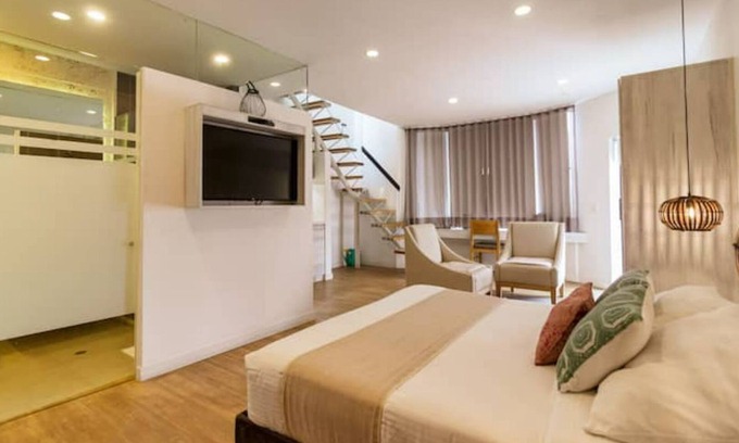 Pie del Cerro Apartment | Stunning 1BR Rooftop Retreat Near Casco Antiguo